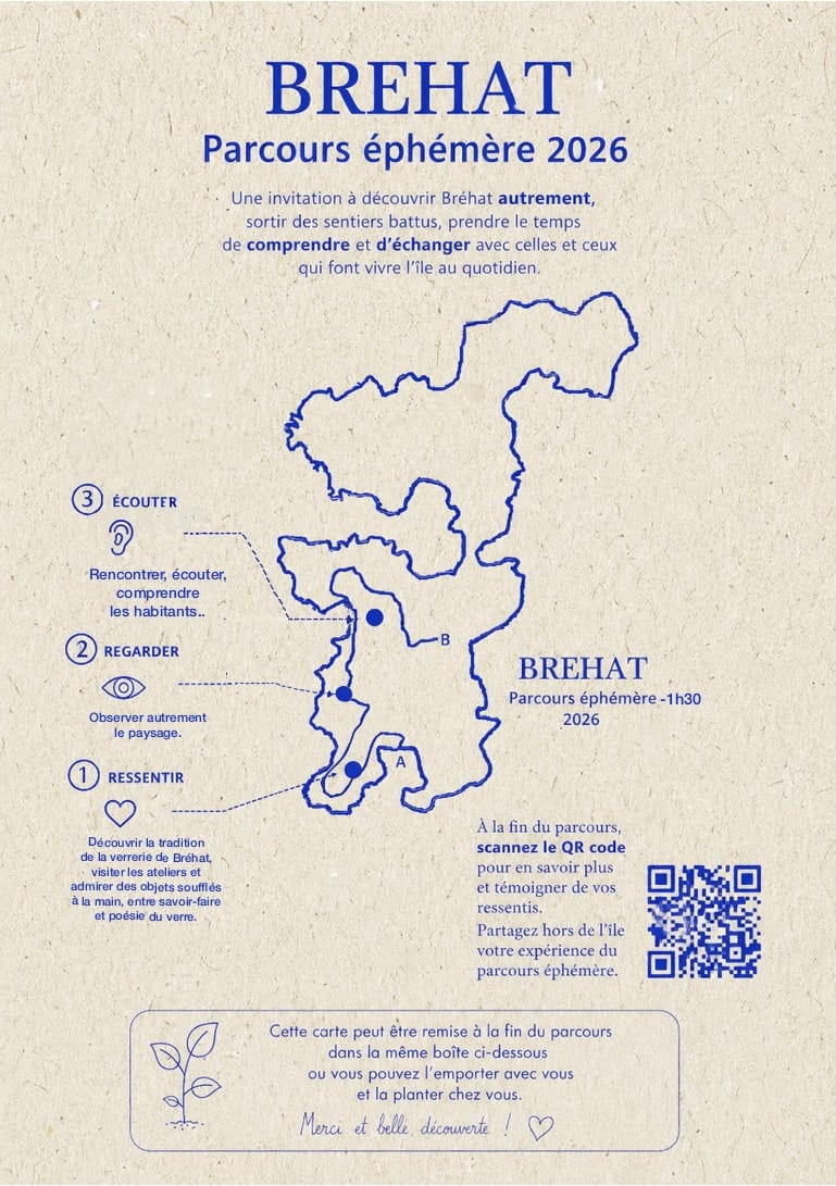 Parcours éphémère - Bréhat