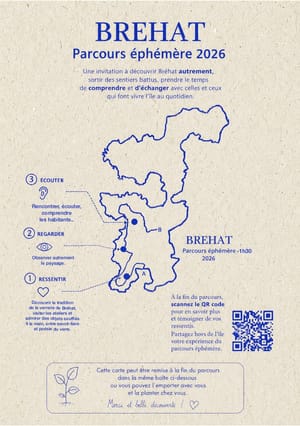 Parcours éphémère - Bréhat